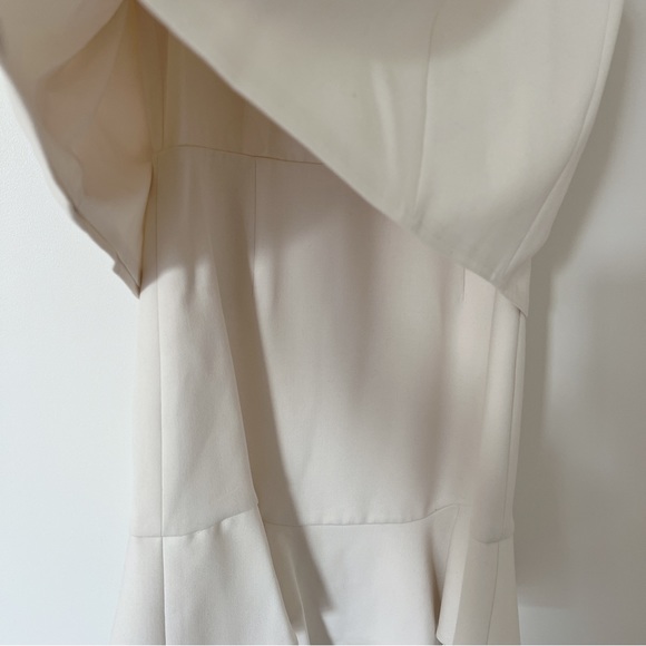 BCBG Maxazria White Open Back Mini Dress - Picture 9 of 9